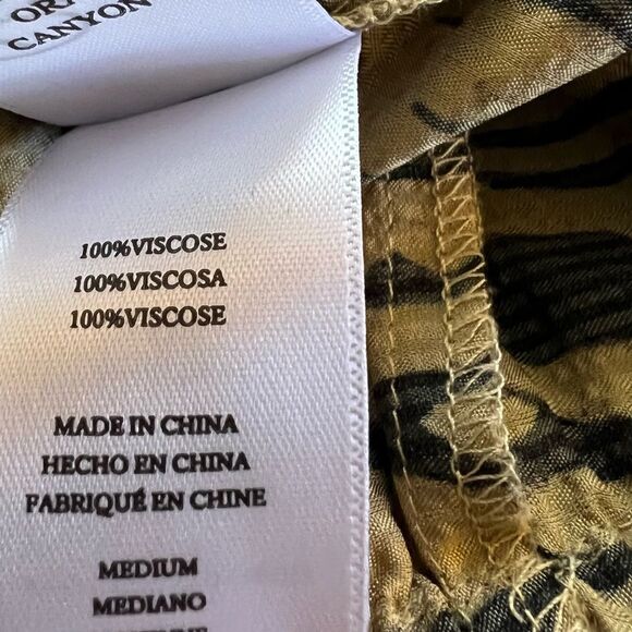 NWT Rails Dress Ora Printed Long Sleeve Pullover Golden Size M - Picture 13 of 13